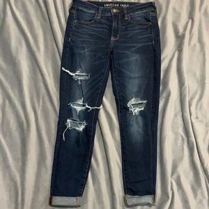 American Eagle distressed jeans
